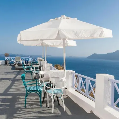Willa Breathtaking Santorini Broccos 1 Bedroom Min, Children Age 12 Years Private Furnished Balcony With Hot Tub Overlooking The Sea , *